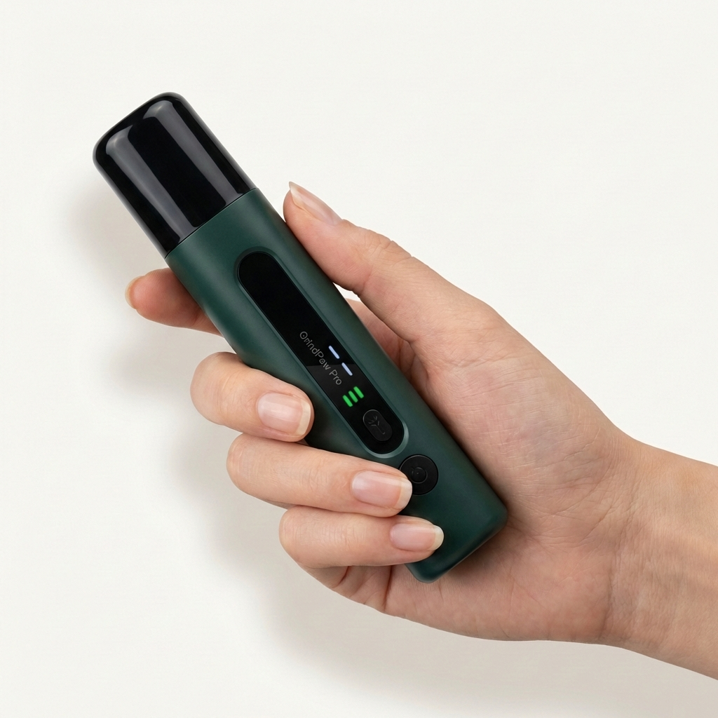 GrindPaw Pro™ — LED Krallenschleifer für Stressfreie Krallenpflege