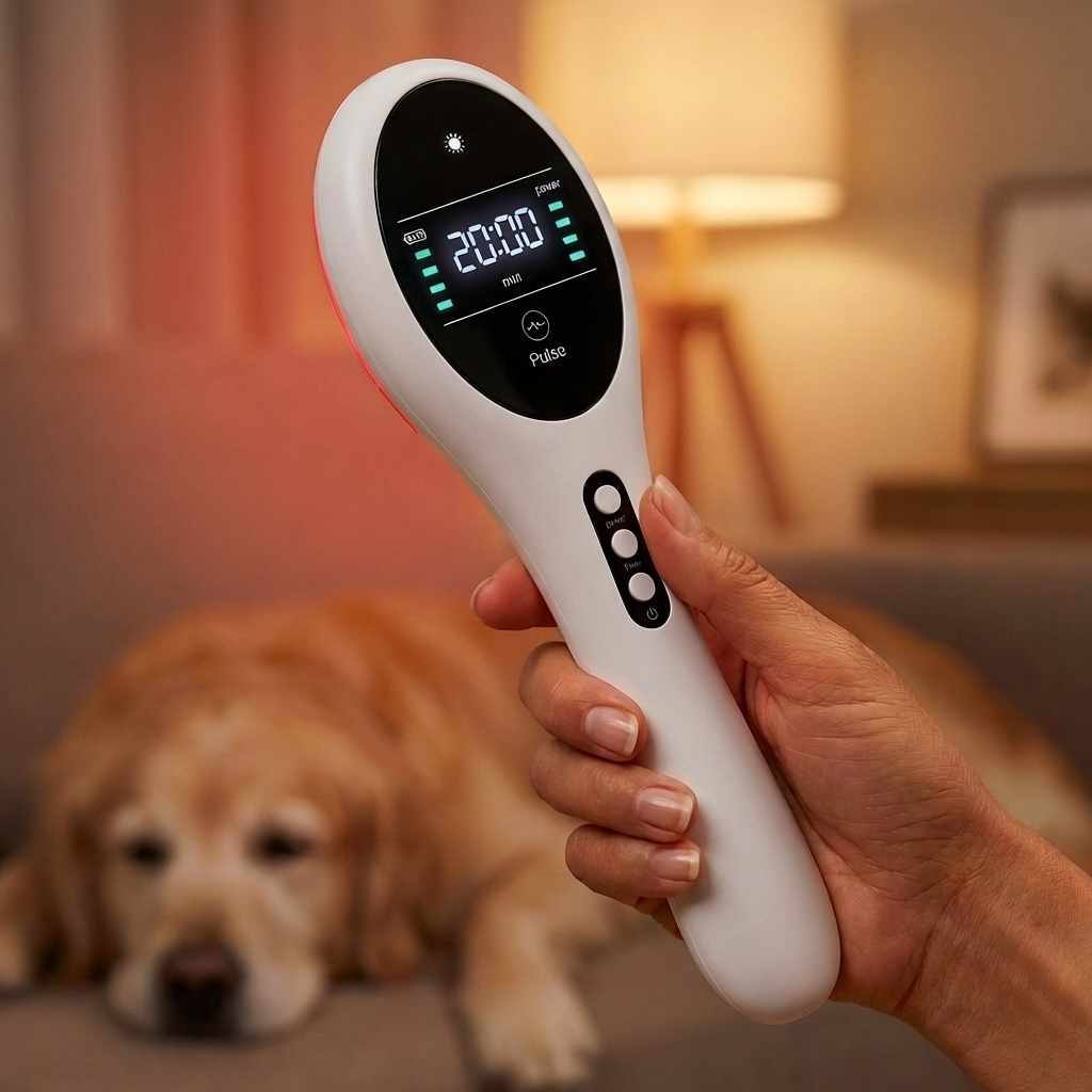 VitalPaw Pro™ — Rotlicht-Therapiegerät für Hunde | Gelenkgesundheit & Mobilität