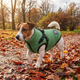 TruePet Leichter Hundemantel | Geschirr-Weste mit Reißverschluss | Übergangszeit