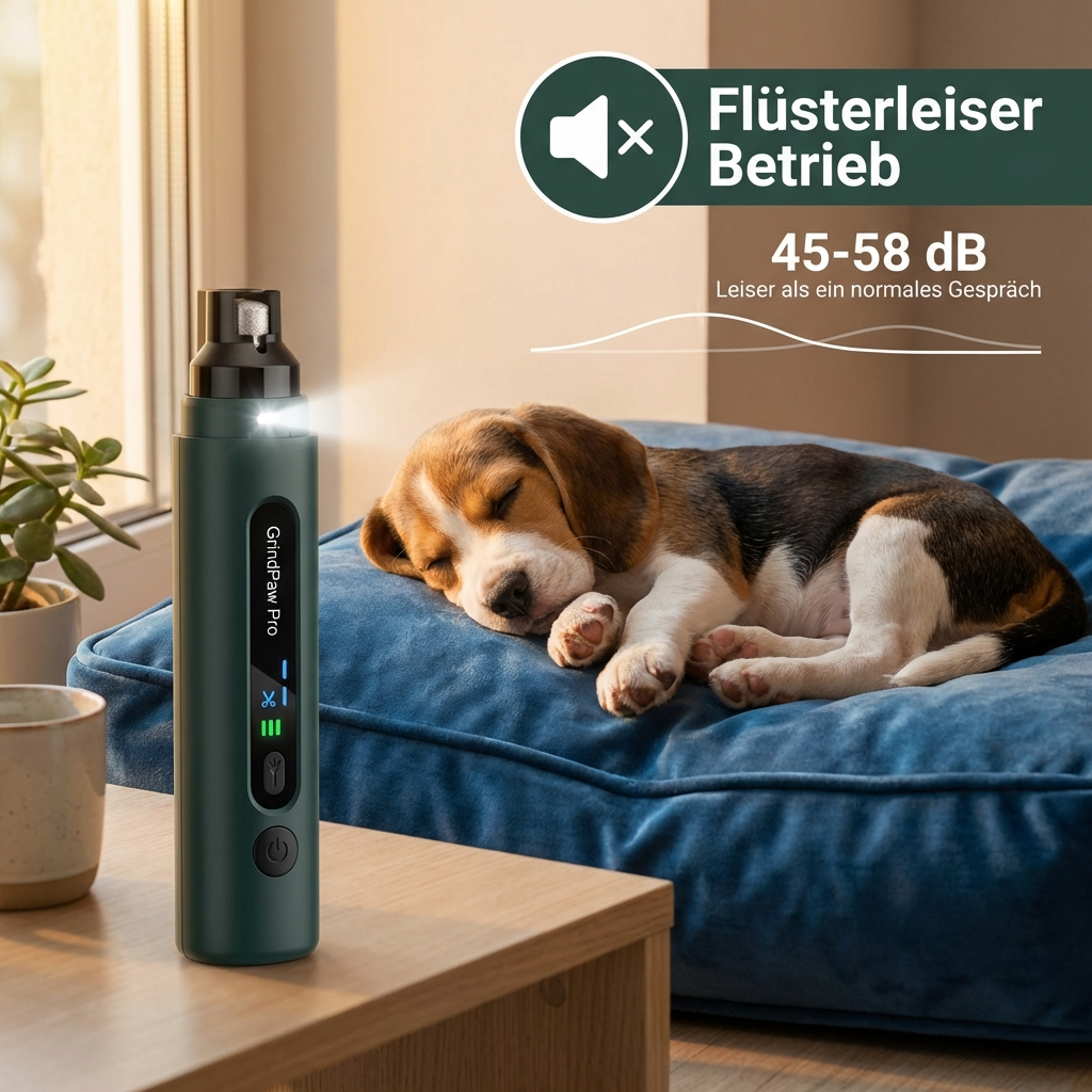 GrindPaw Pro™ — LED Krallenschleifer für Stressfreie Krallenpflege