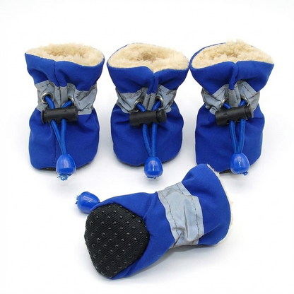 TruePet Hundeschuhe 4er-Set | Wasserdicht & Rutschfest | Pfotenschutz Sommer & Winter