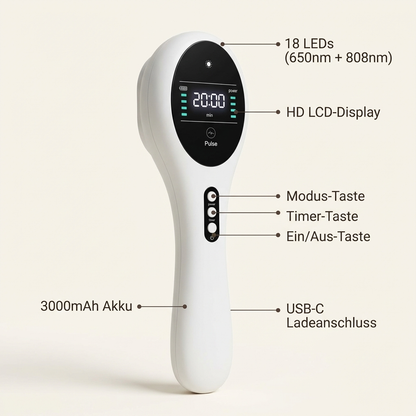 VitalPaw Pro™ — Rotlicht-Therapiegerät für Hunde | Gelenkgesundheit & Mobilität