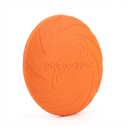 TruePet Soft Frisbee für Hunde | Weiche Silikon-Wurfscheibe | Zahnschonend & Schwimmfähig
