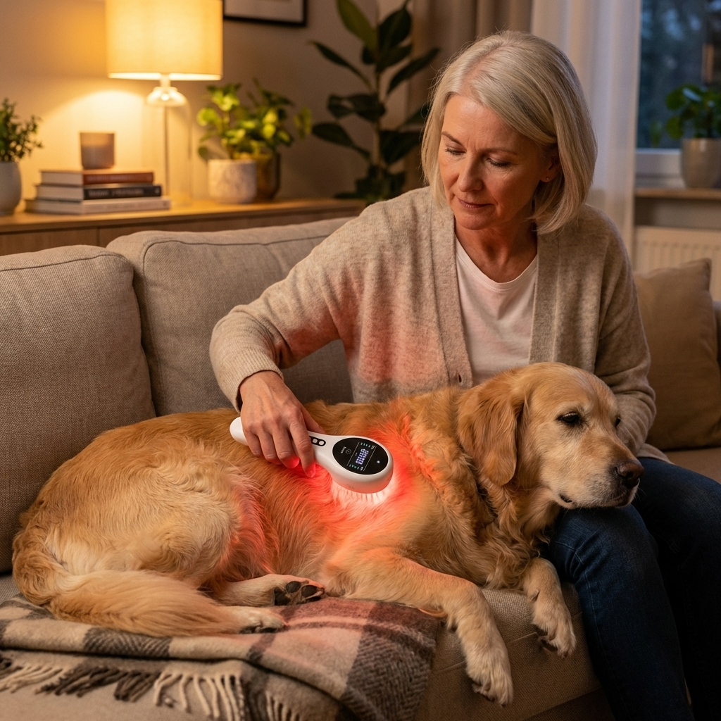 VitalPaw Pro™ — Rotlicht-Therapiegerät für Hunde | Gelenkgesundheit & Mobilität