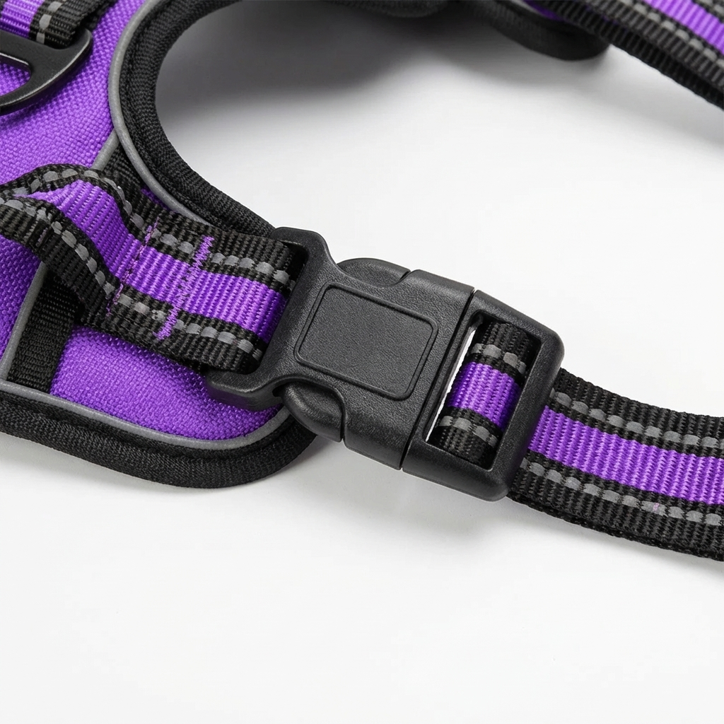 TruePet Hundegeschirr Atmungsaktiv | Mesh Brustgeschirr Sommer | Anti-Zug | Leicht | S-XL