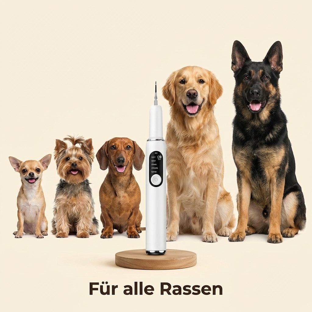 DentaPaw Pro™ — Ultraschall-Zahnpflege-Stift für Hunde | Gegen Zahnbelag & Mundgeruch