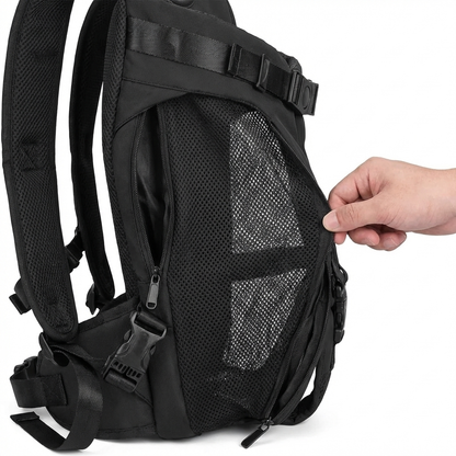 TruePet Hunderucksack | Gepolsterter Front-Tragerucksack | Freihändig | Atmungsaktives Nylon | 4 Größen S-XL