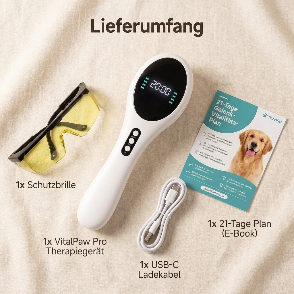 VitalPaw Pro™ — Rotlicht-Therapiegerät für Hunde | Gelenkgesundheit & Mobilität