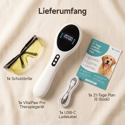 VitalPaw Pro™ — Rotlicht-Therapiegerät für Hunde | Gelenkgesundheit & Mobilität