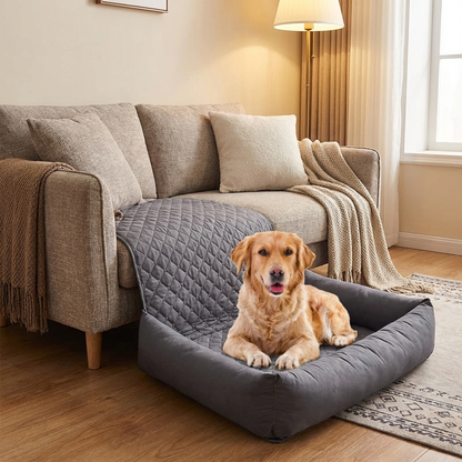 TruePet Auto-Transportbett für Hunde & Katzen | Wasserdicht | Maschinenwaschbar | Erhöhte Ränder | Nur 500g | 6 Farben