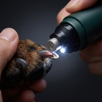 GrindPaw Pro™ — LED Krallenschleifer für Stressfreie Krallenpflege