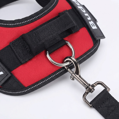 TruePet Reflektierendes Hundegeschirr | Anti-Zug Brustgeschirr | Gepolstert | Nacht-Sichtbarkeit | S-XL