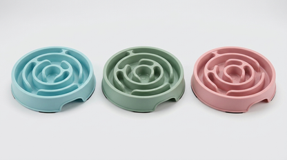 TruePet Anti-Schling Napf | Slow Feeder für Hunde & Katzen | 5–10× langsameres Fressen | Spülmaschinenfest | Ø 20 cm