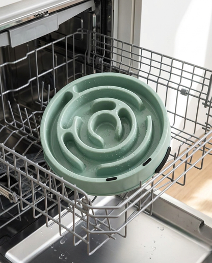 TruePet Anti-Schling Napf | Slow Feeder für Hunde & Katzen | 5–10× langsameres Fressen | Spülmaschinenfest | Ø 20 cm