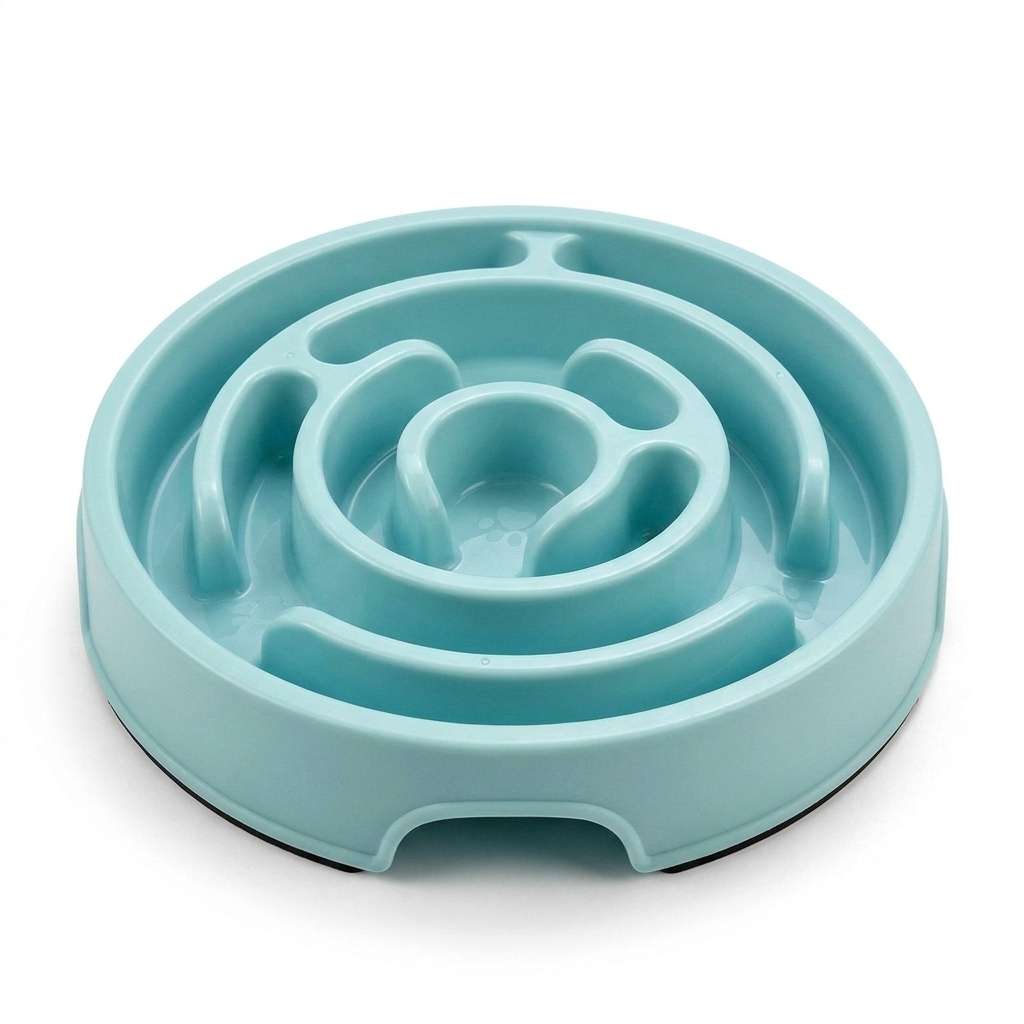 TruePet Anti-Schling Napf | Slow Feeder für Hunde & Katzen | 5–10× langsameres Fressen | Spülmaschinenfest | Ø 20 cm