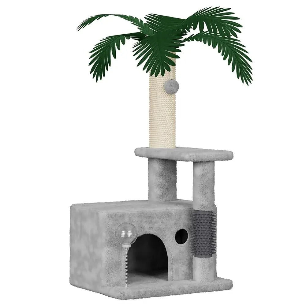 kratzbaum-klein-wohnung Beige