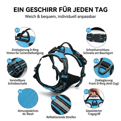 TruePet Anti-Zug Hundegeschirr