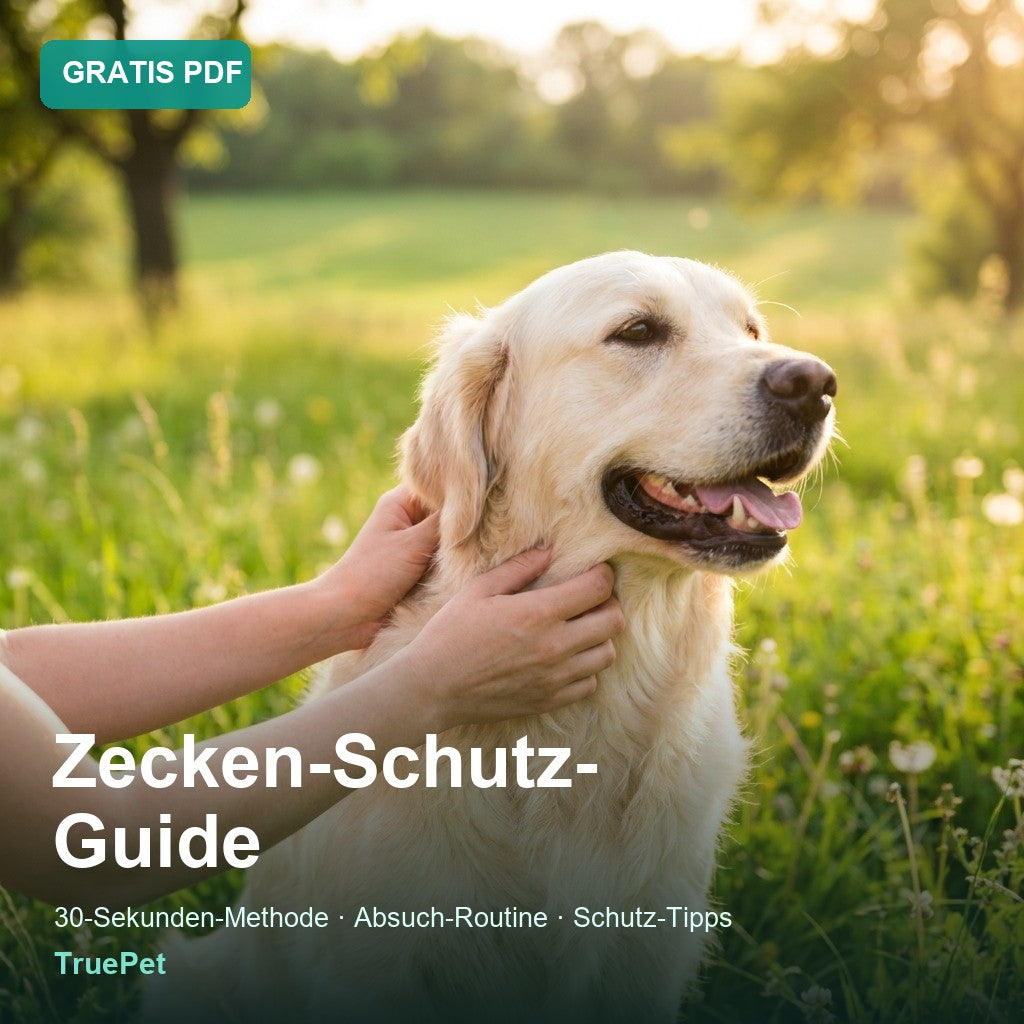 TruePet Zecken-Schutz-Guide (PDF) – Cover