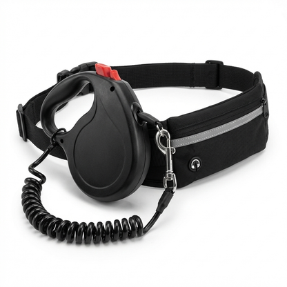 TruePet Rollleine Hund | Einziehbare Hundeleine 5m | Ein-Hand-Bremse | Ergonomisch | Bis 50kg