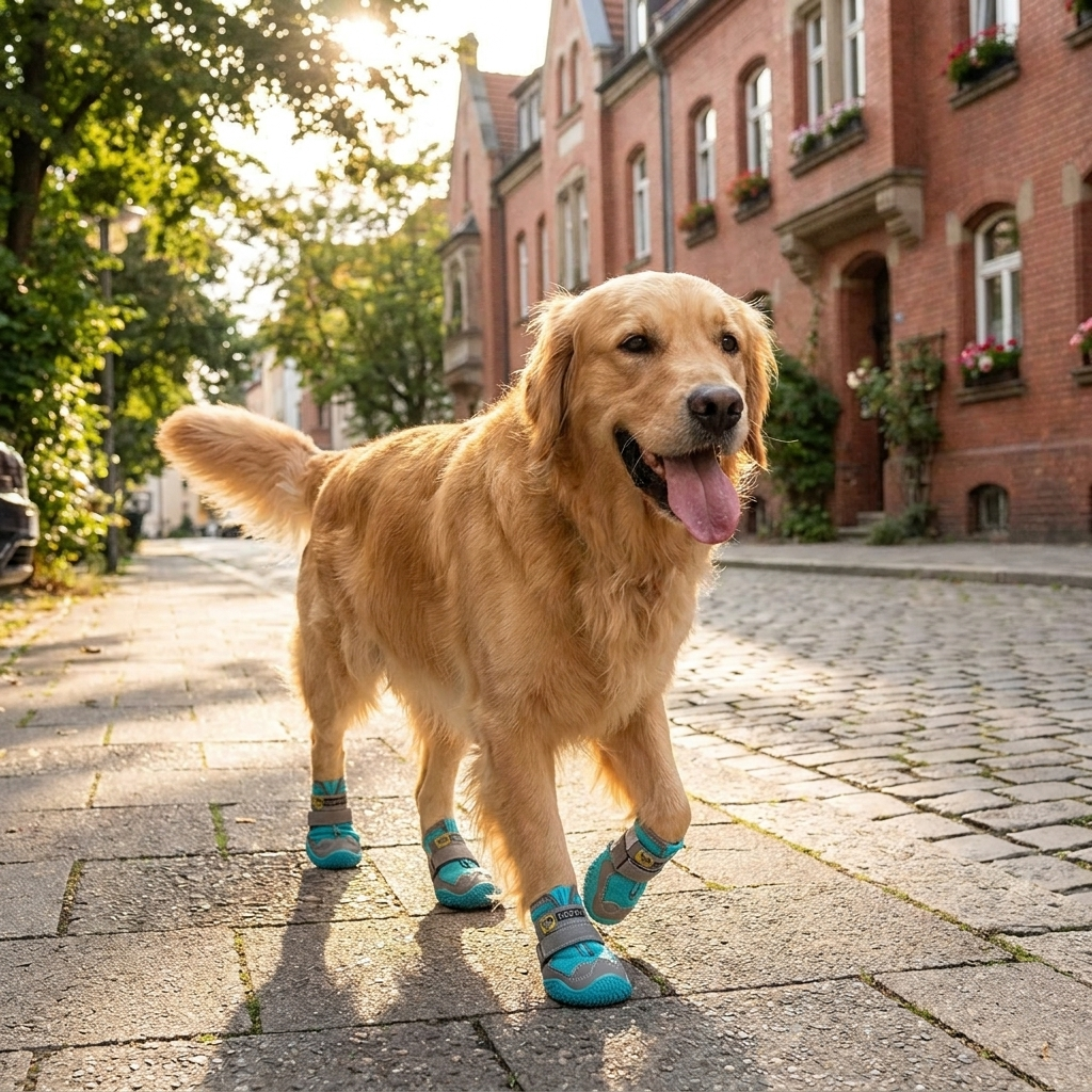 TruePet Hundeschuhe Sommer — Pfotenschutz Heißer Asphalt