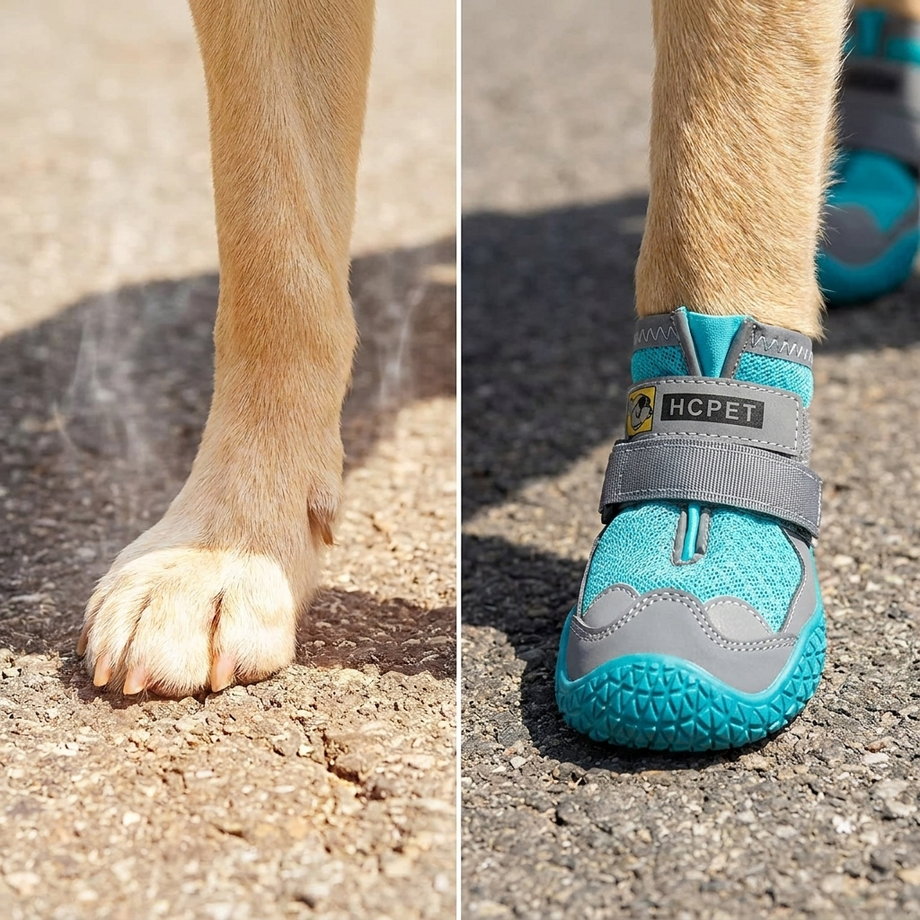TruePet Hundeschuhe Sommer — Pfotenschutz Heißer Asphalt