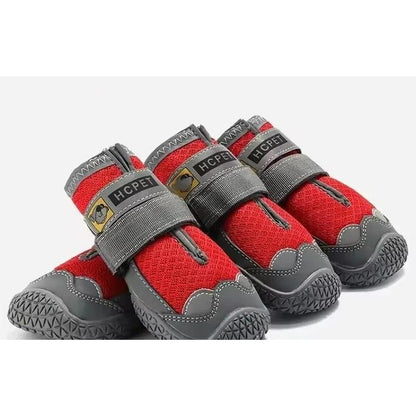 TruePet Hundeschuhe Sommer -- Farbe Rot