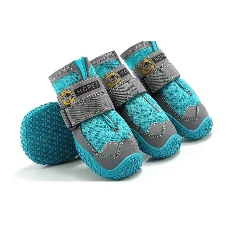 TruePet Hundeschuhe Sommer -- Farbe Türkis