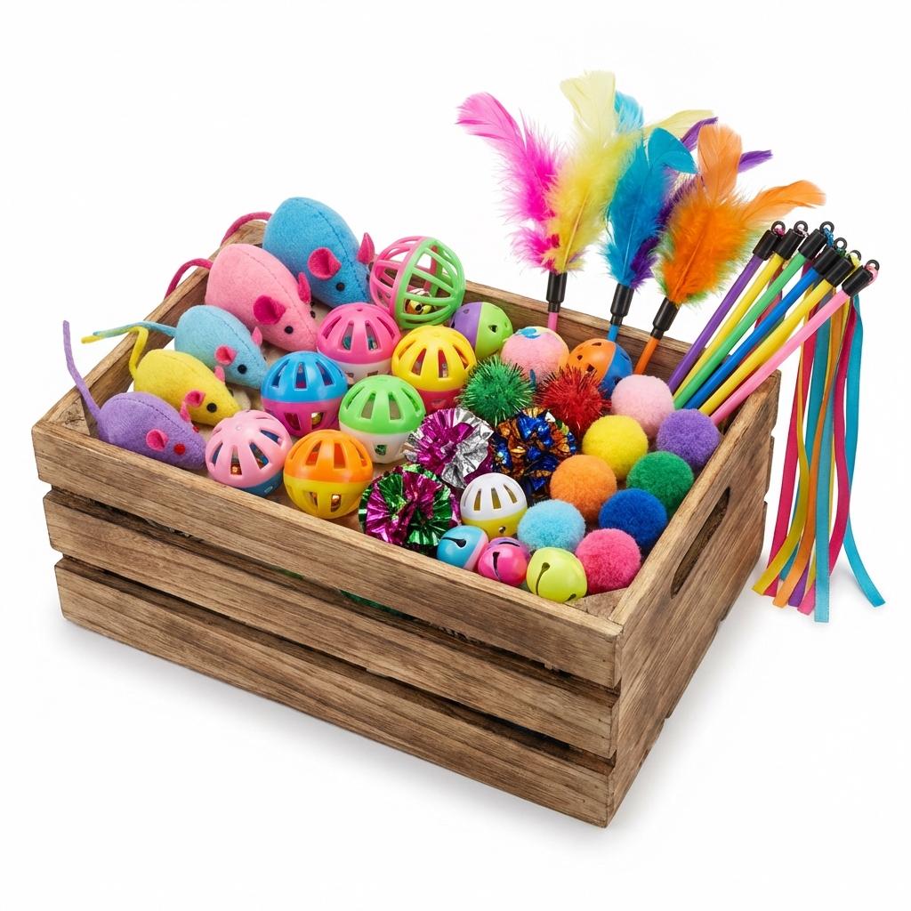katzenspielzeug-set 28 Teile