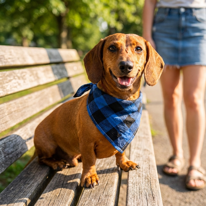 TruePet Kühlhalsband Hund | Kühltuch Bandana Sommer | Sofortige Abkühlung | Waschbar | S-L