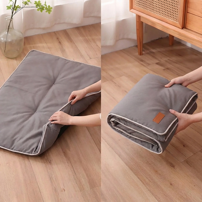 TruePet Outdoor Hundedecke Wasserdicht | Camping Picknick Auto | Fleece Oberseite | Faltbar | M-XL