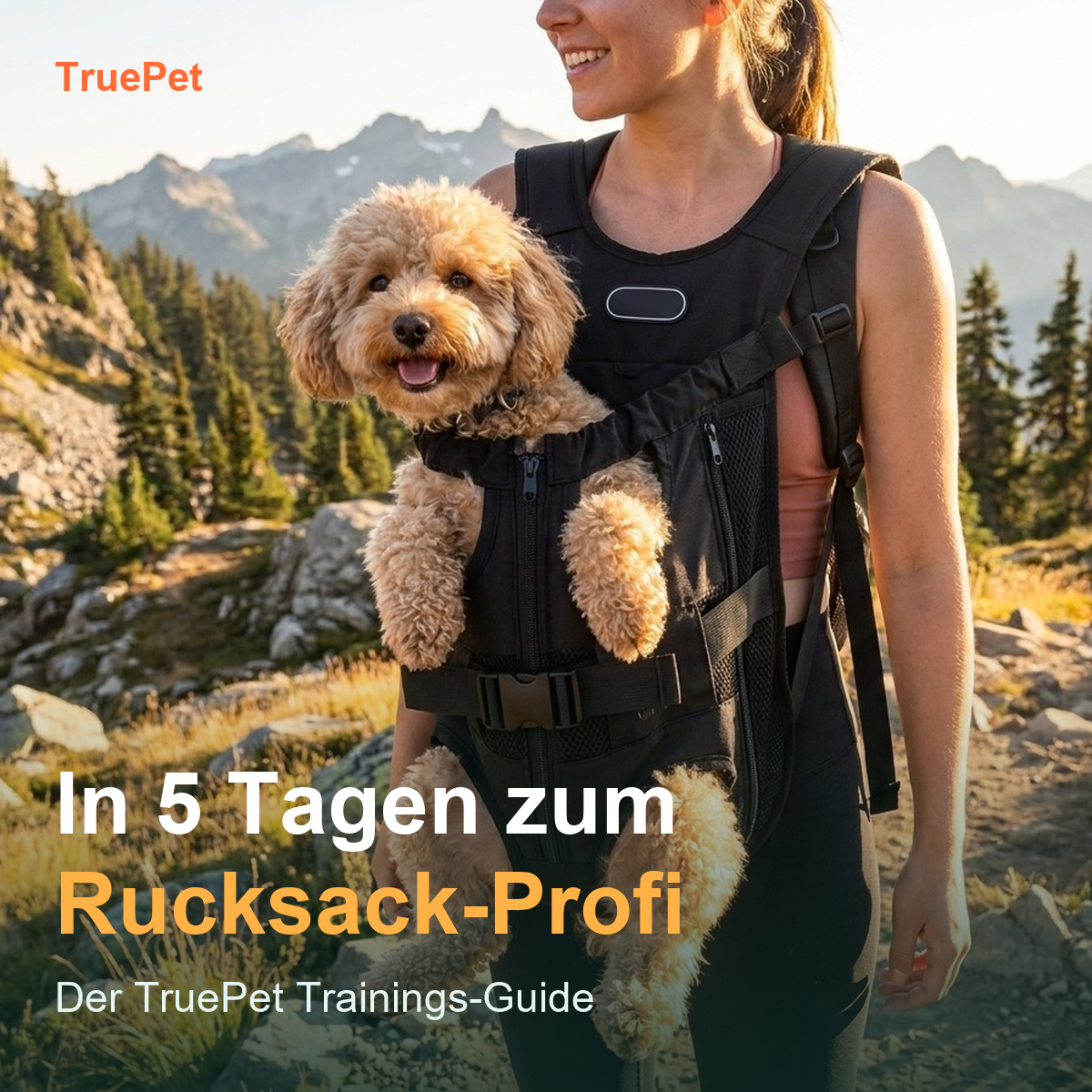 TruePet 5-Tage-Rucksack-Guide — So wird dein Hund zum Rucksack-Profi (Digitaler Download)