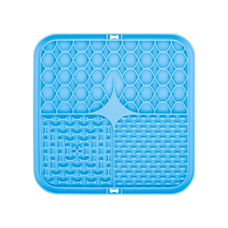 schleckmatte-saugnapf Blau