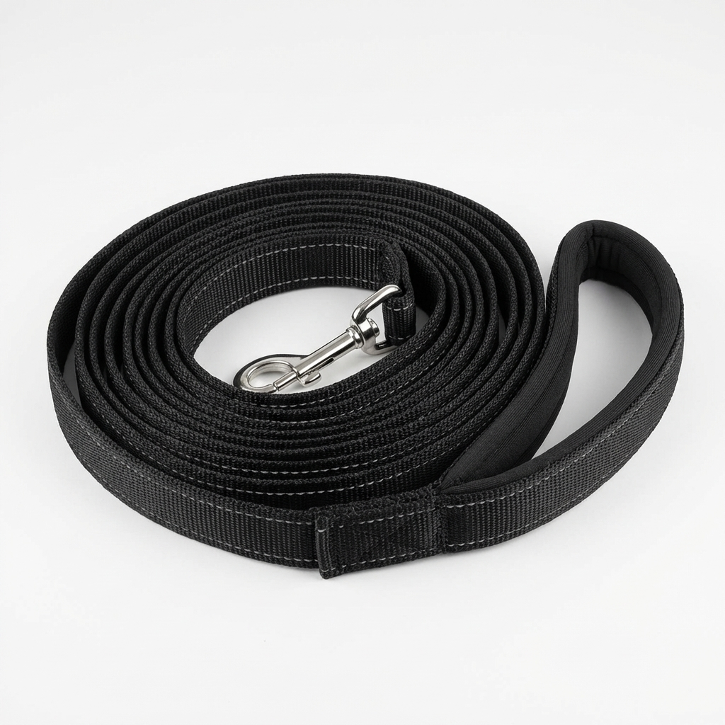 TruePet Schleppleine Hund | 5m 10m 15m | Reflektierend & Gepolstert | Nylon Training | Rückruftraining