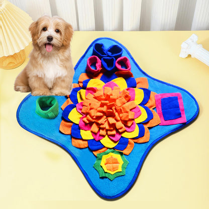 TruePet Schnüffelmatte Hund | Schnüffelteppich für Nasenarbeit | Intelligenzspielzeug gegen Langeweile