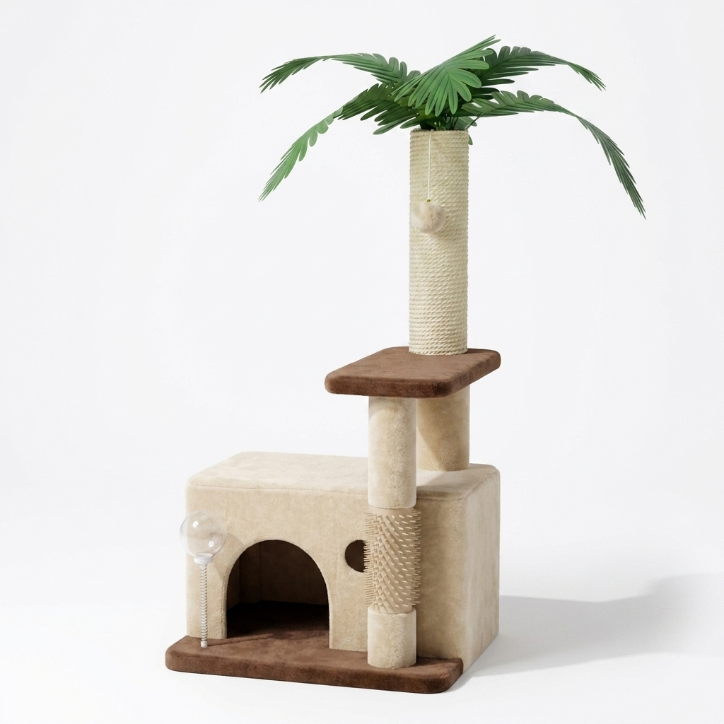 TruePet Kratzbaum Klein - Beige