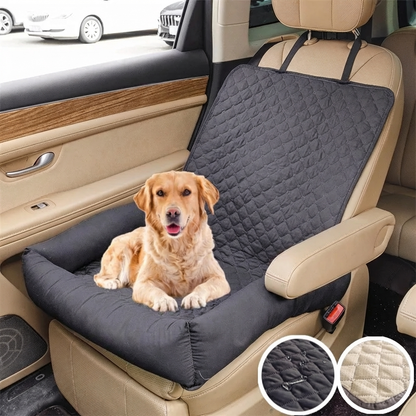 TruePet Auto-Transportbett für Hunde & Katzen | Wasserdicht | Maschinenwaschbar | Erhöhte Ränder | Nur 500g | 6 Farben