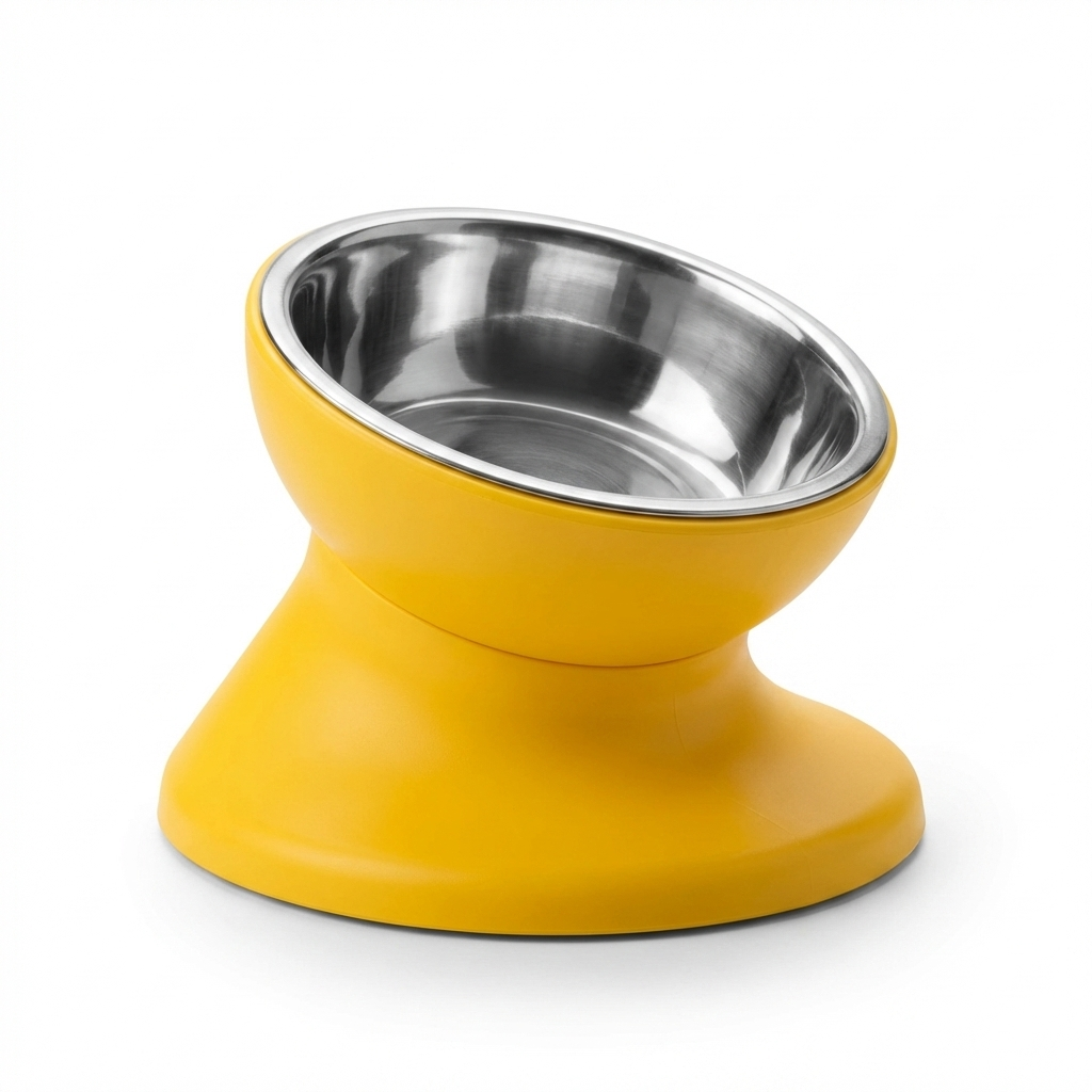TruePet Katzennapf - Gelb