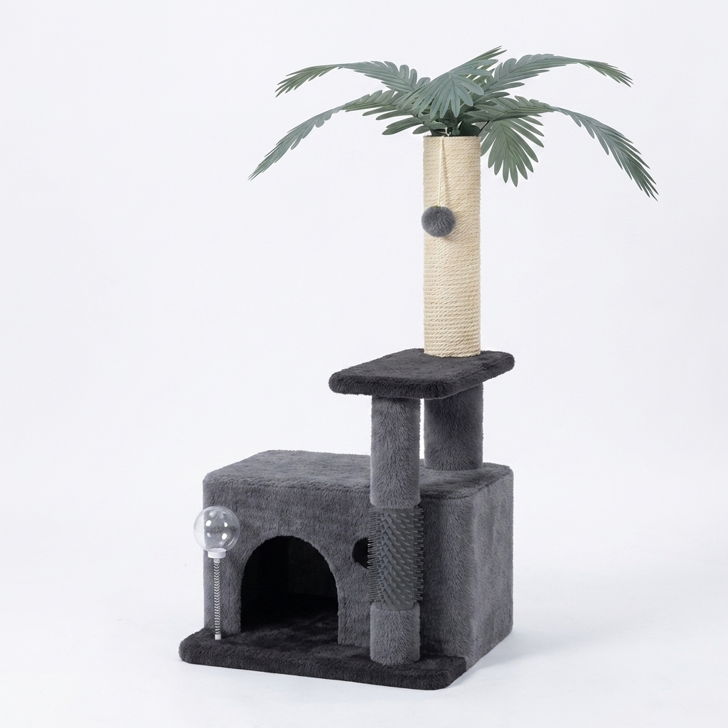 TruePet Kratzbaum Klein - Grau