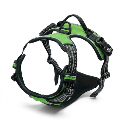 TruePet Anti-Zug Hundegeschirr Grün