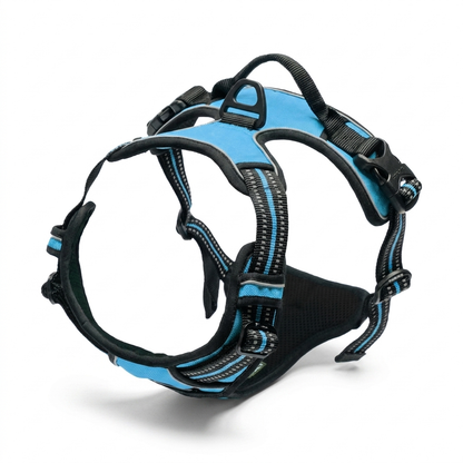 TruePet Anti-Zug Hundegeschirr Himmelblau