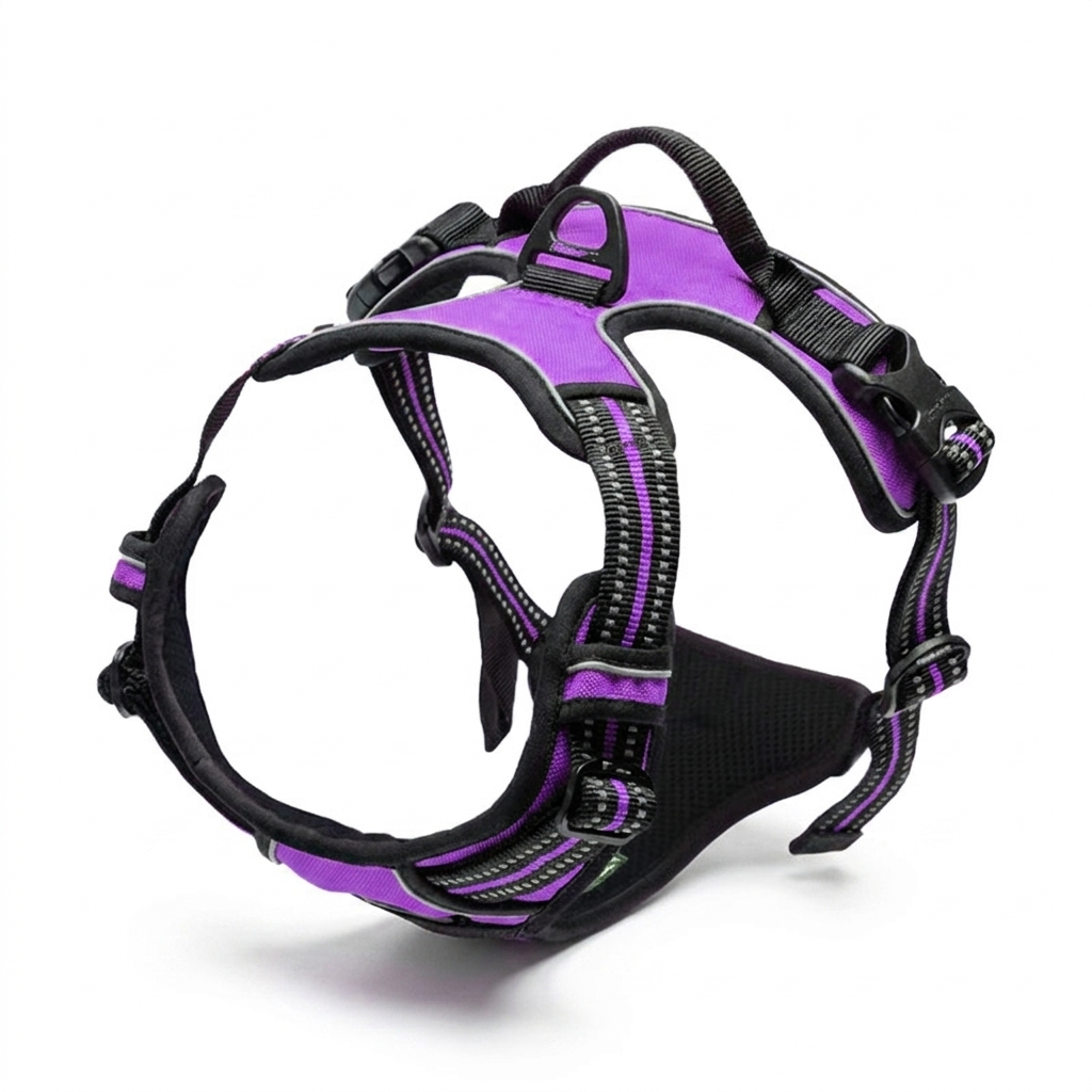TruePet Anti-Zug Hundegeschirr Lila