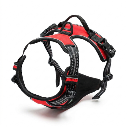 TruePet Anti-Zug Hundegeschirr Rot